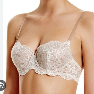 Third Love 32 B 1/2 lace balconette bra